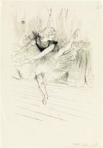 HENRI TOULOUSE-LAUTREC Miss Ida Heath, Danseuse Anglaise.